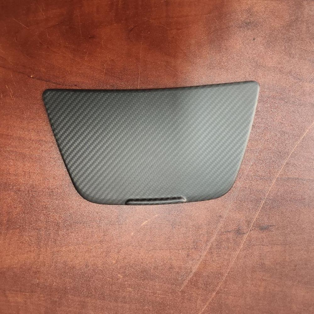 For Mercedes Benz AMG GT GTR GTS 2016-2018 Carbon Fiber Interior Center Console Cup Holder Storage Cover Trim Car Accessories