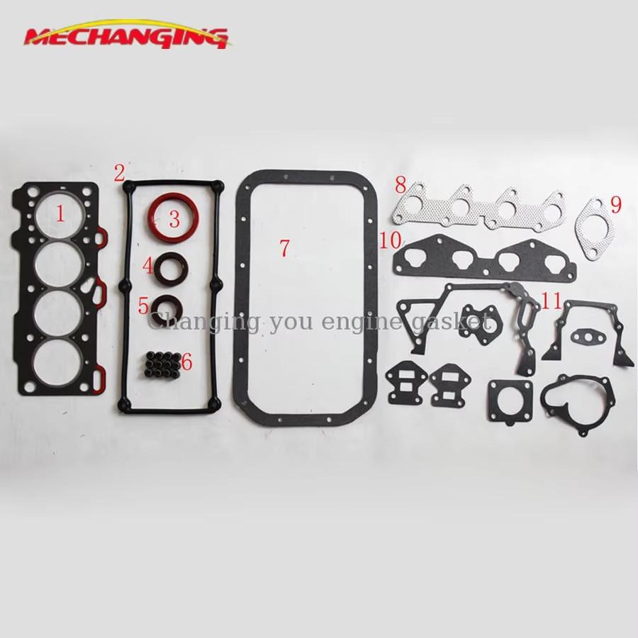 G4HC For HYUNDAI ATOS OR SANTRO Engine Parts Engine Compartment Gasket Full Set Engine Gasket 20910-02C00 Mechanging