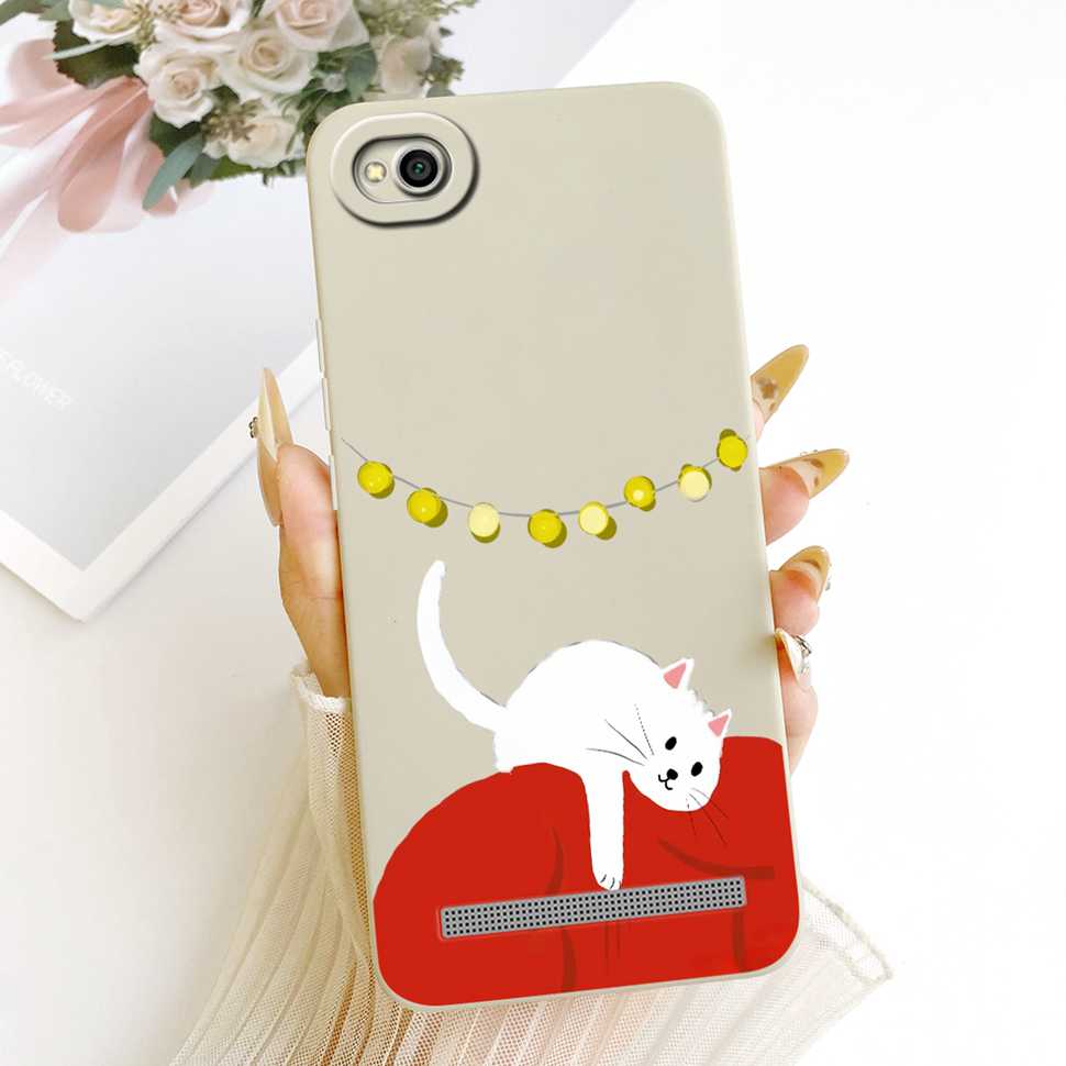For Xiaomi Redmi 5A Case Fashion Cartoon Print Soft Silicone Cover For Redmi 5A MCG3B MCI3B Phone Protective Cases