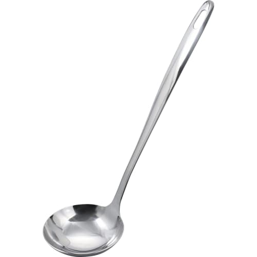 Wahei Freiz Uniline Large Ladle, All Stainless Steel, Dishwasher Safe, Made in Japan, UNI-21