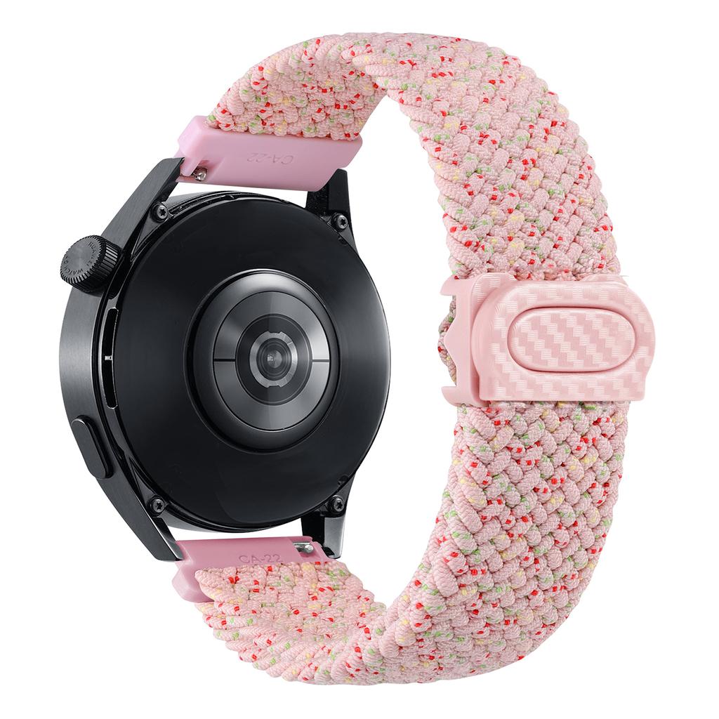 Strap For Samsung Galaxy Watch 7 6 4 classic/5 pro/active 2/s3/46 braided solo loop bracelet Huawei watch GT2 3 4 20mm/22mm Band