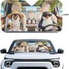 Fashion Cat Car Window Shades Foldable Car Windshield Sunshades Automotive Windshield Sunshades Keep Cool UV Rays Protection for Most Sedan Truck Van
