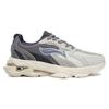 Li-Ning 1990 Comfortable Versatile Shock Absorbing Non-Slip Wear-Resistant Low-Top Casual Shoes Men Casual Shoes White Gray ALJS033-3