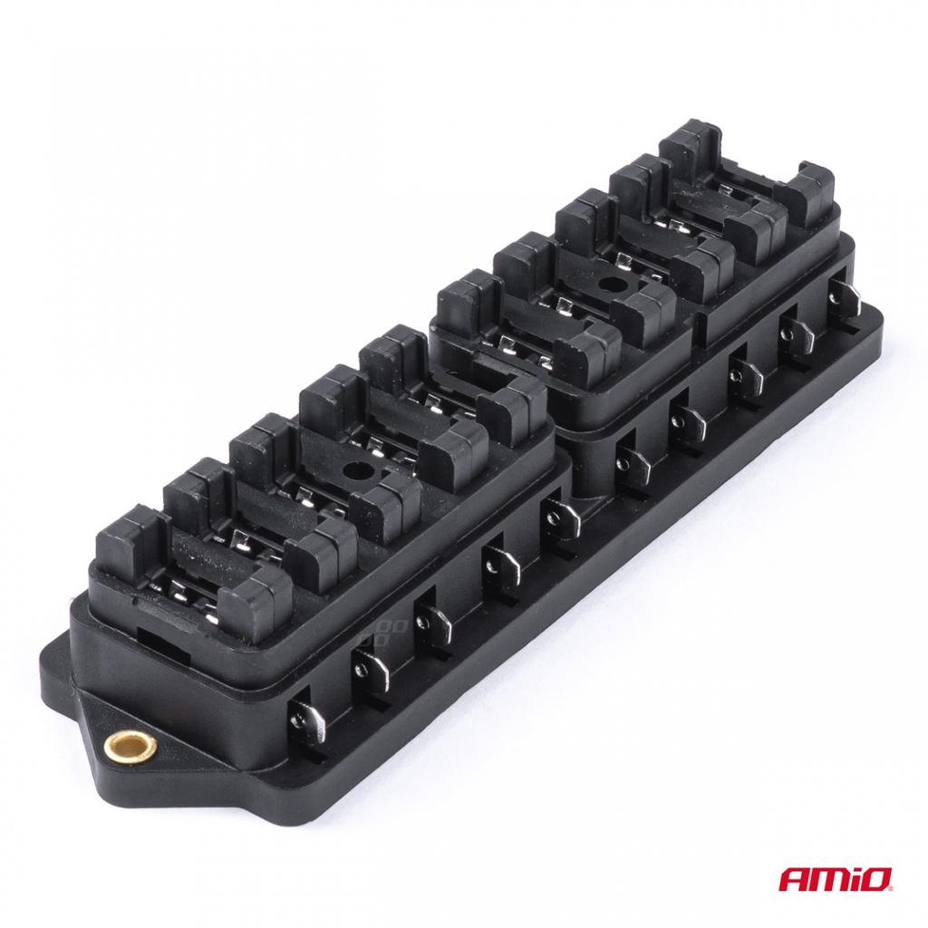 Ceramic Fuse Box 10 Sockets AMIO-03043