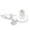 Simple E27/E26 Screw Desktop Lamp Base with Switch US Plug Lamp Universal Hanging Lamp Home Lighting