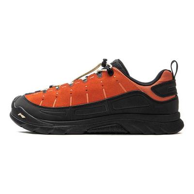 Li Ning CF Su Lin Yun SE Hexloc Antiderrapante Outdoor Absorção de Choque Resistente ao Desgaste Aderência Cano Baixo Sapatos de Caminhada Unissex Sapatos de Caminhada Laranja Preto AHTV029-2