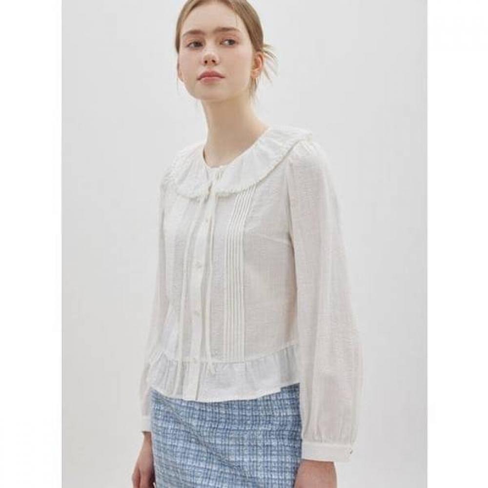 Cc Collect Lace Pintuck Blouse  C261msc003 