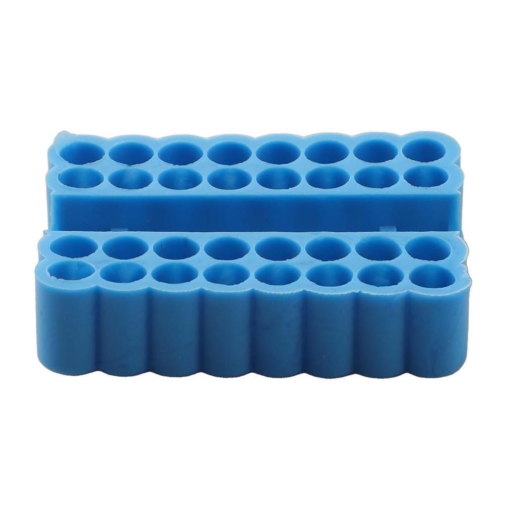 2pcs Bit Holder 32 Holes Bit Hex Shank Organiser Screwdriver Bit Holder Drill For Storage For 6.35MM Shank Storage Box