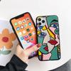 Picasso Abstract Art Painting Phone Case For Iphone 11 12 13 14 Pro Xs Max Mini 8 7 6 6s Plus X Se 3 2022 2020 Xr Silicone Cover