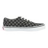 Vans Active Canvas Low Top Kids' Skateboarding Shoes Black Gray Checkerboard Teenagers VN0A3MWACOC