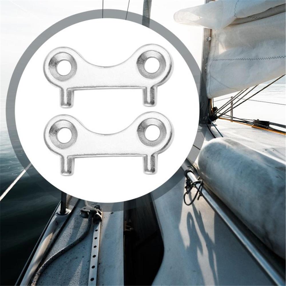 2pcs Replacement Universal Boat Yacht Deck Fill Plate Key Marine Fuel Tank Stainless Steel Spare Rustproof Waste Cap Accessories