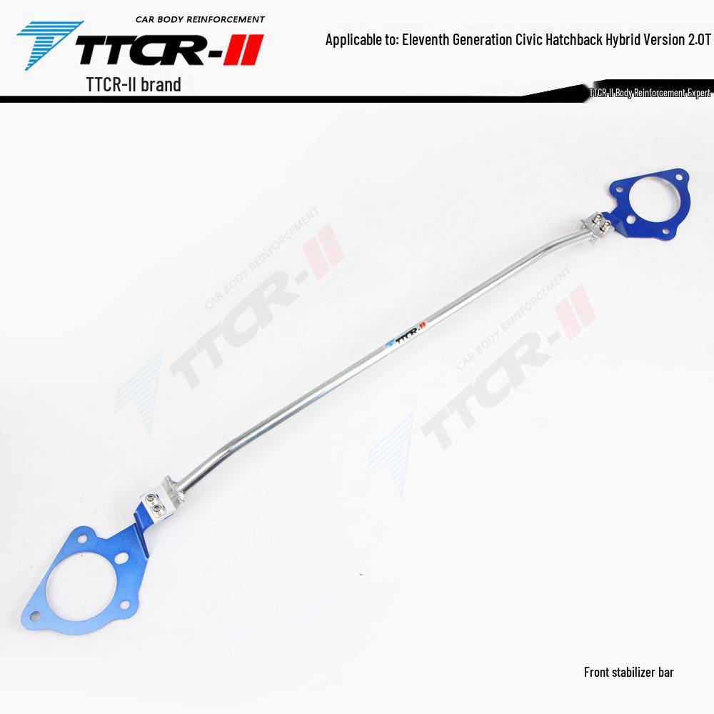 Compatible Sway Bar Chassis Strengthening Parts for 8th–11th Gen Civic, with Specific Compatibility for 10th Gen Models.