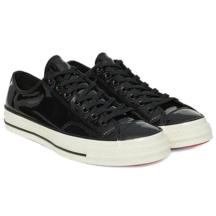 Converse Chuck 70 Ox 'Black Patent' (Unisex) Black / Ivory Skate Shoes 162438C