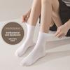 5 Pairs of Female Spring and Summer Mesh Breathable Sweat Absorbing Antibacterial Tube Socks