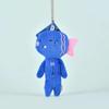 12 Constellation Animal Plush Keychain, Mini Zodiac Stuffed Doll Pendant, Bag Charm Decor Gift for Girls