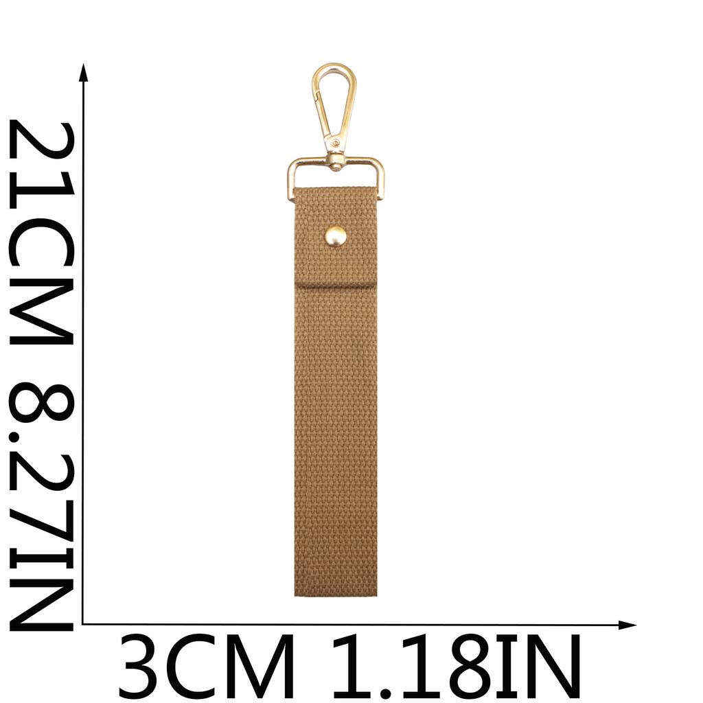 Diy Handmade Webbing Keychain Pendant, Japanese And Korean Fashion Cloth Sticker Decorative Ribbon Pendant, Handmade Ins Bag Pendant.