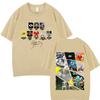 Rapper Bad Bunny Tour Album Merch Magliette Debi Tirar Mas Fotos DTMF Graphics Magliette Uomo Hip Hop Cotone Oversize Magliette alla Moda