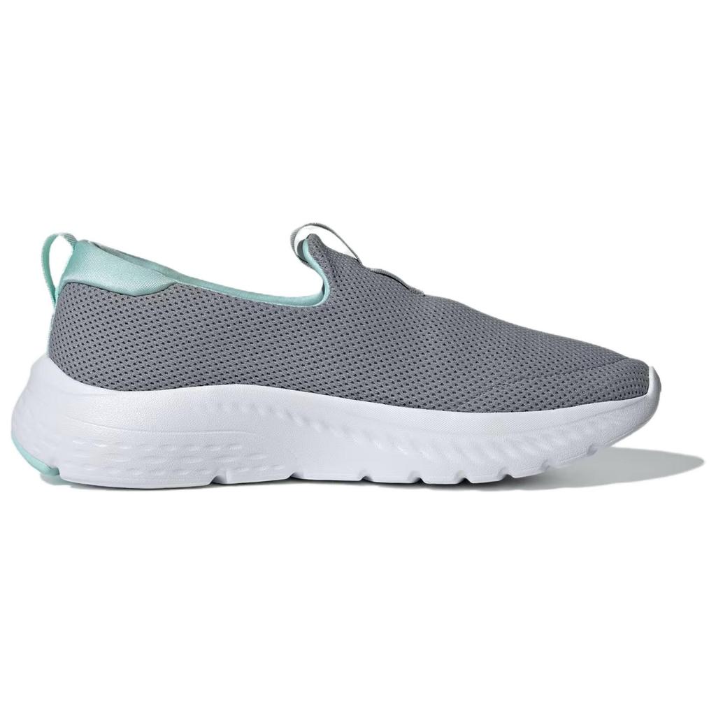New Adidas Anti-Slip Wear-Resistant Low-Top Casual Shoes Women's Gray Green ID6514