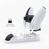 2-in-1 Game Controller Dual Charger Plastic Charging Station LED Charging Dock Replacement for Plastic Controller Charger