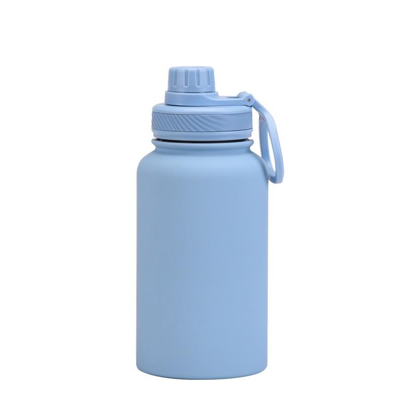 650ml Vacuum Insulated Stainless Steel Travel Water Bottle Outdoor Sports Office Daily Use Leakproof Portable 12H