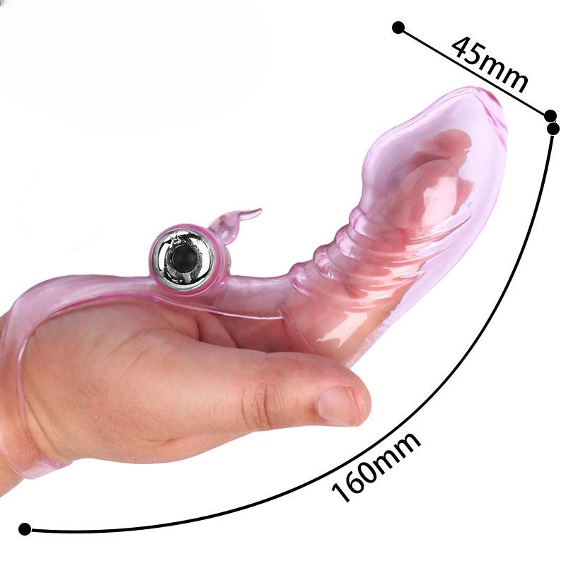 Vibrating Finger Sleeve for Women – G-Spot & Clit Stimulator, Waterproof & Rechargeable – Hands-Free Pleasure Sex Toy