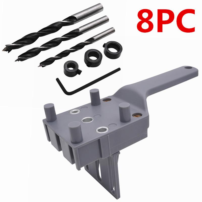 Wood Board Drilling Locator Tool for Dowel Jointing