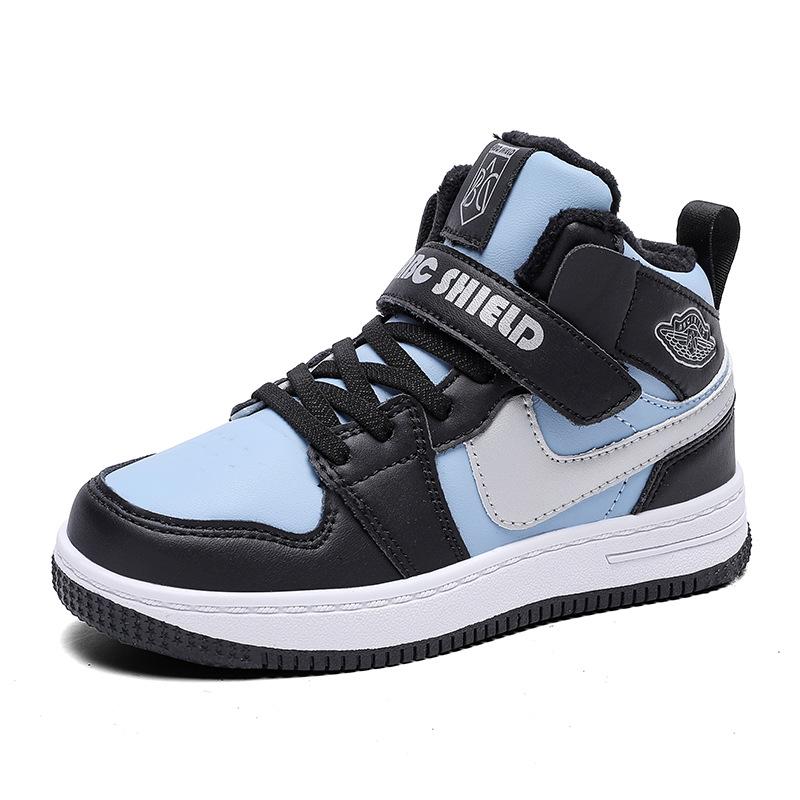 Children's Fashion Personalized Board Shoes 2025 Autumn and Winter Boys' Velvet Comfortable Warm Shoes Girls' Casual Outdoor Sports Shoes