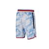 Nike Printed Basketball Training Shorts Men Bottoms Light-Blue BV9444-436