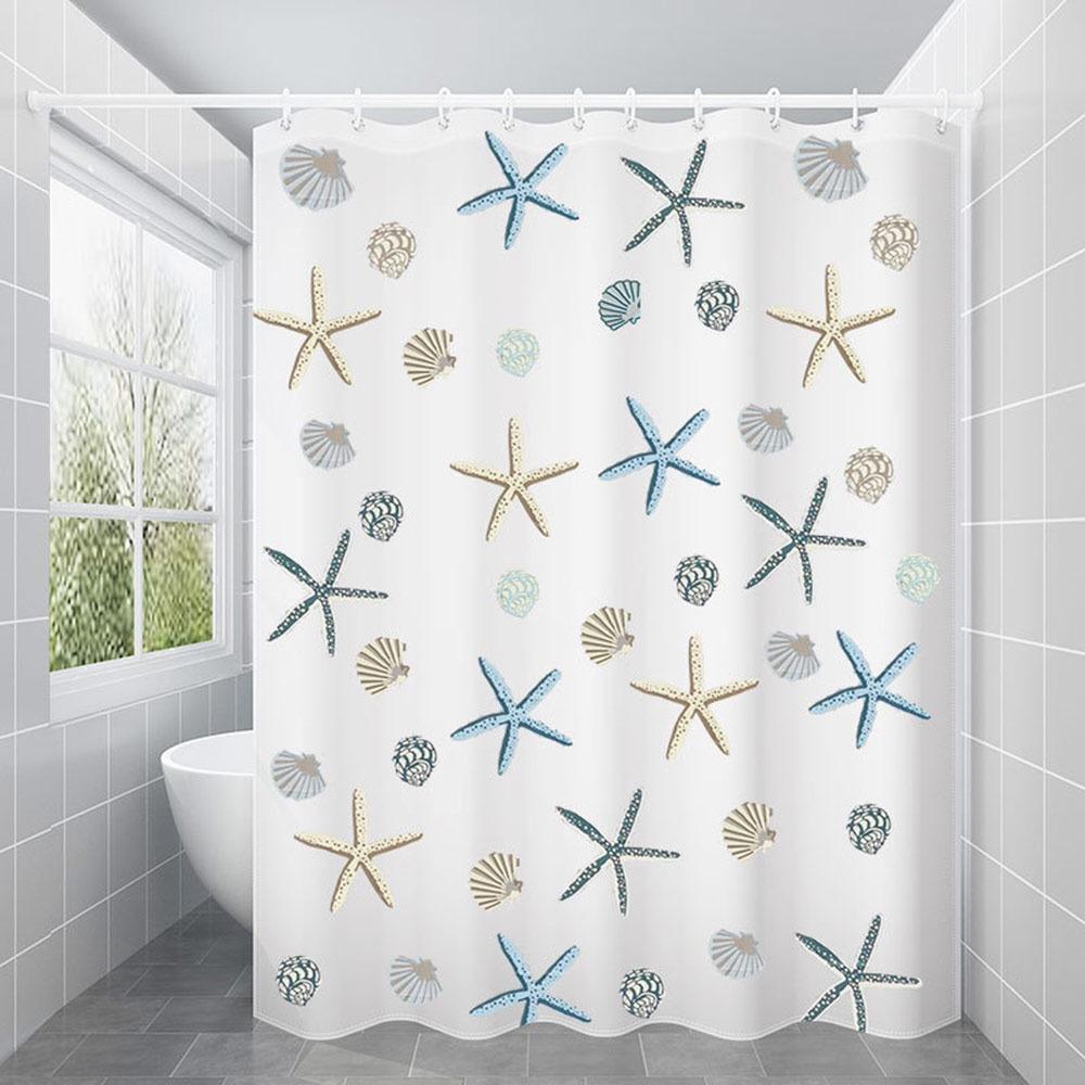 80x180cm Shower Curtain Waterproof Bathtub Partition Curtain Bathroom Curtain  Bathroom Decoration
