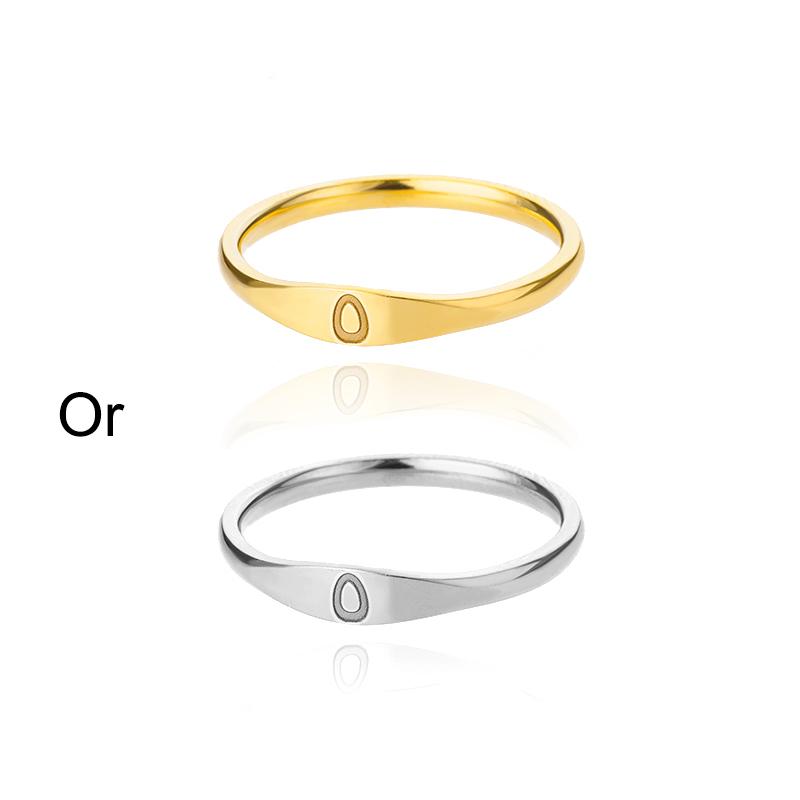 Initialen Ringen Voor Vrouwen Mannen Roestvrij Staal Initialen Ring A M K S Alfabet Naam Esthetische Bruiloft Sieraden Kerstcadeau