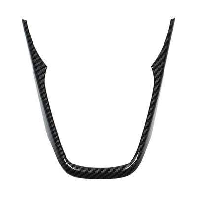 Steering Wheel V Shape Trim Panel Carbon Fiber Style Frame Cover for Yaris Cross Sienta Aqua