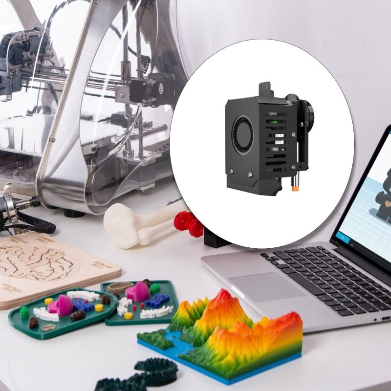 Auto Leveling Extruder Kit for KP3S O V2 3D Inter Ceramic Heating Tube Fast Heating, And High-Speed Extrusion