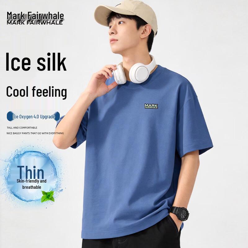 Mark Fairwhale Men s Ice Silk Short Sleeve T-Shirt 2XL