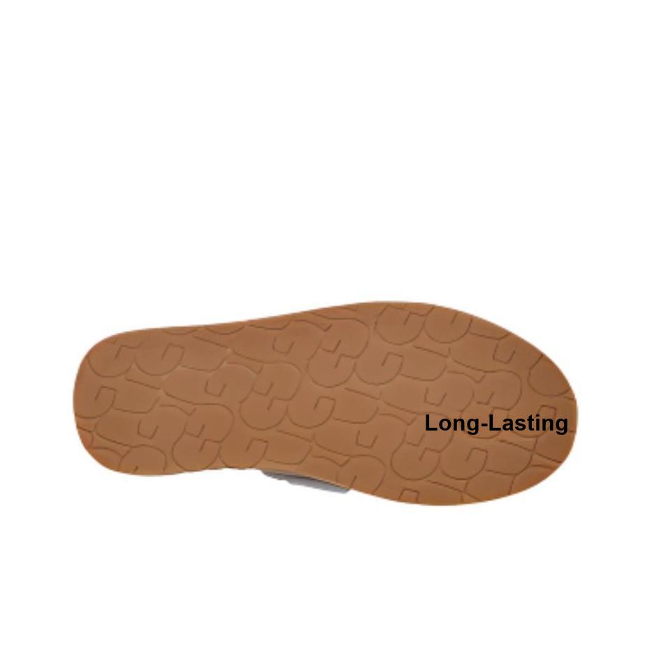 UGG Modische Bequeme Einfache Zehensandalen Damen Hausschuhe Vulkanstein 1167990-PMC