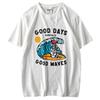 Export Tail Single Cut Label Amekaji American Short Sleeve T-Shirt Men's Ins Fashion Brand All-Matching Export Original Single Men's Clothing Tops