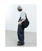 Sand Sound (Unisex) Cushion Crossbody Bag Medium Black
