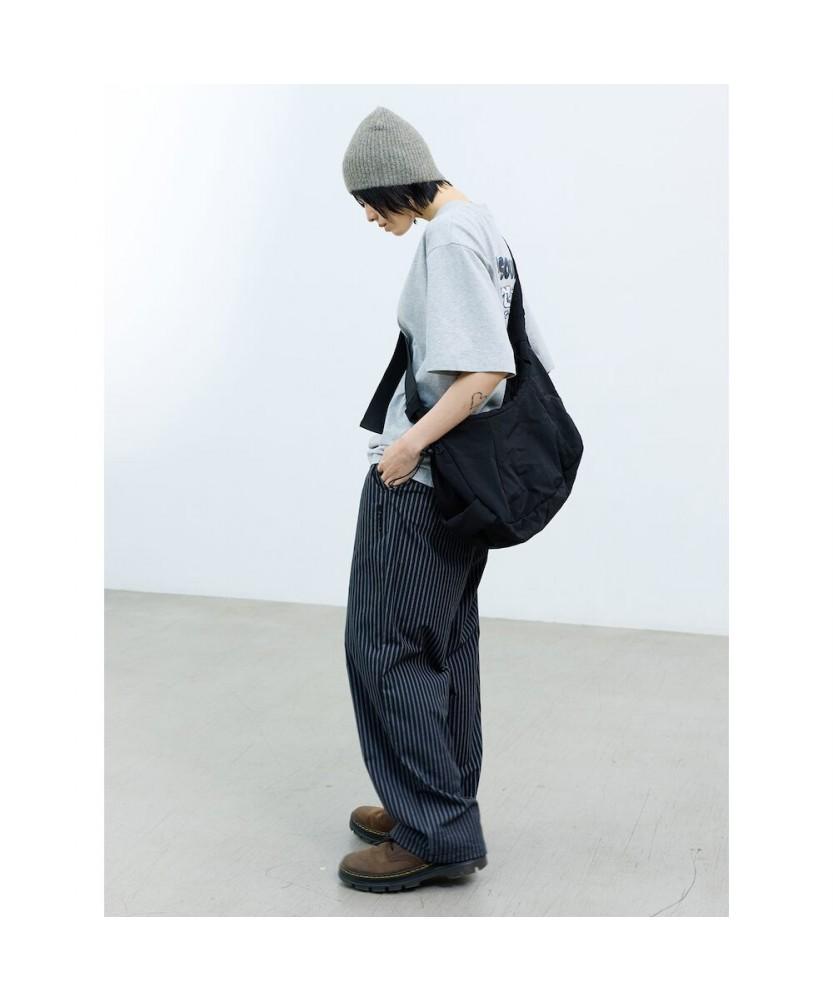 Sand Sound (Unisex) Cushion Crossbody Bag Medium Black