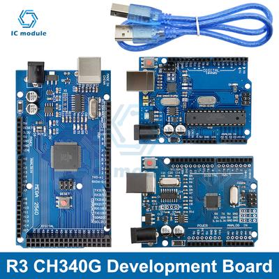 R3 ATMEGA16U2 ATmega16U2 ATMEGA32U4 ATmega2560 CH340G Chip R3 Development Board For Arduino R3 Development Board