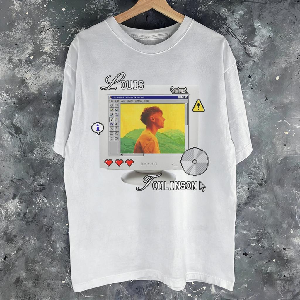 How Did I Get Here Louis Tomlinsons Apparel Unisex T Shirts Pure Cotton Tee Graphic Printed Tshirt Clothing