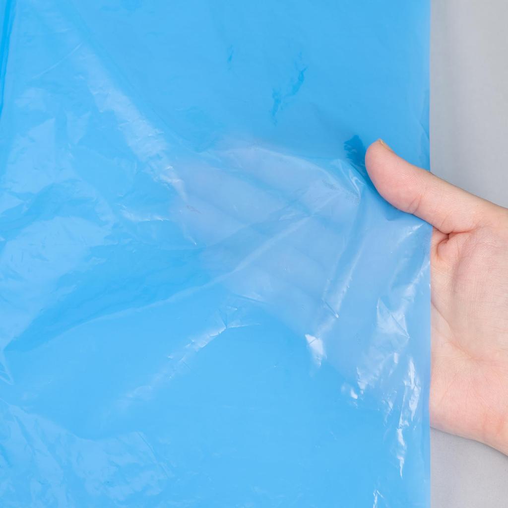 Japax Müllbeutel 45L Blau 600 Stück Stück x 60 Metallocen-Formulierter Kunststoffbeutel TM46 Großpackung Kartonverkauf (10 Bücher)