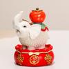 A Pig-shaped Figurine As A Gift for Housewarming or Office Opening, Designed To Bring Good Luck and Success.