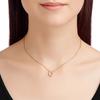 Swarovski Asia Exclusive Series Towards Imitation Crystal Stone Necklace Women necklace White Rose-Gold 5094964