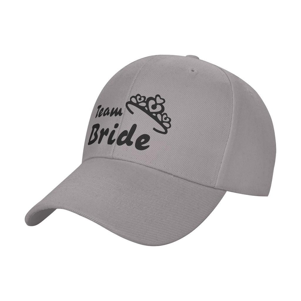 Team Bride  Baseball Cap  Tennis Skate Sun Hip Hop Hats Unisex Adult Trendy Custom DIY Baseball Caps