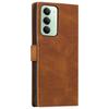 For Xiaomi Redmi 15 5G (Global) (169mm) Leather Case Splicing Stitching Wallet Phone Cover with Wrist Strap