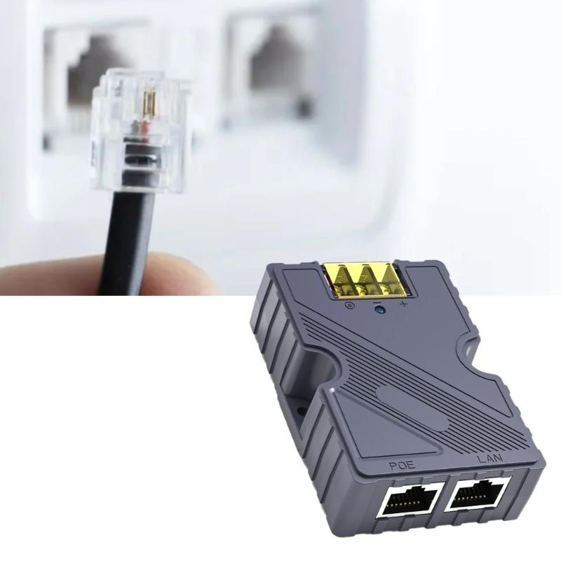 High Power 150W Gigabit Ethernet PoE Injector Ensures Safe Power Distribution Harsh Environment Secure Networks Powering