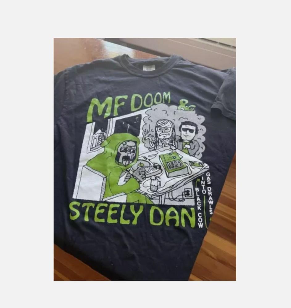 

Steely Dan Shirt, MF Doom Black Unisex T-shirt M