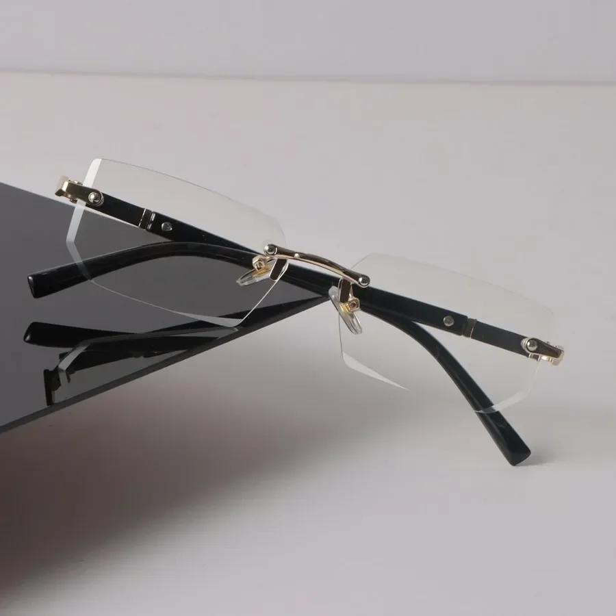 Luxurious Square Frame Eyeglass Women Men Minimalist Transparent Eyeglasses Cool Clear Lens Design Frame Eyeglasses Oculos Glasses