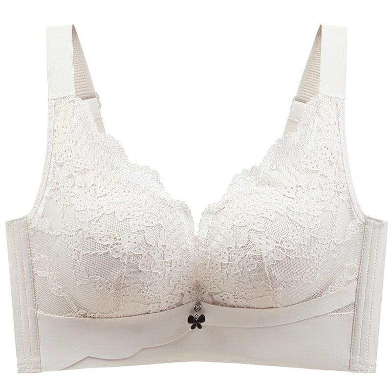 Large-sized Bra Women's Thin Cup Underwear Lactation Adjustment Bra Push Up Bra