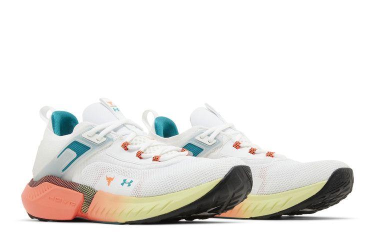 Men's Sneakers Under Armour Project Rock 5 'White After Burn'