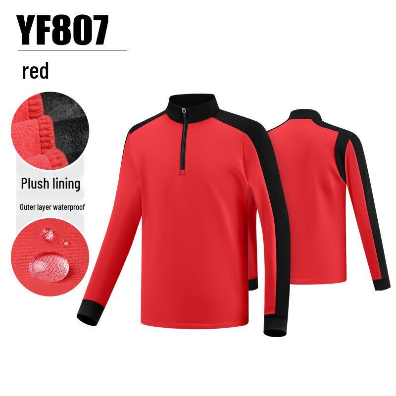 PGM Boys  Fleece-Lined Golf Pullover - Thick Long-Sleeved Outerwear for Teens 140 cm